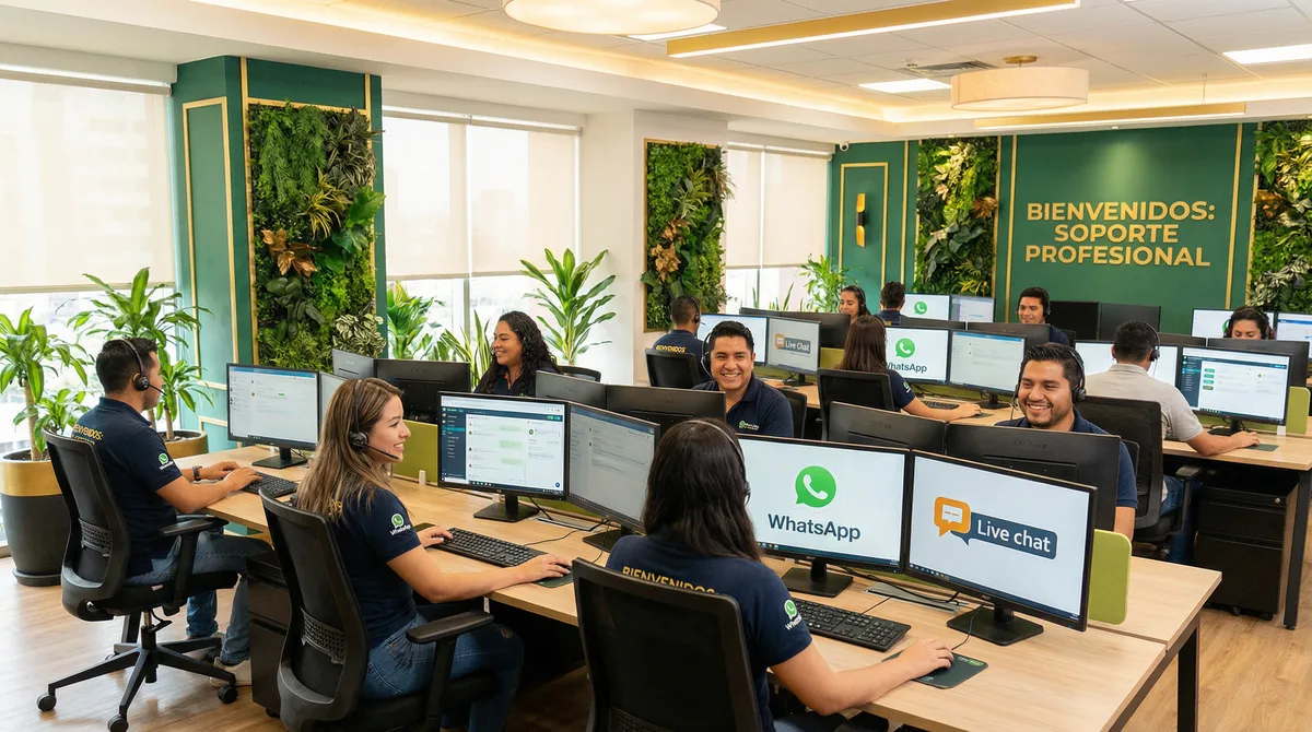 Equipo de soporte al cliente CampeonBet - Atención en español 24/7